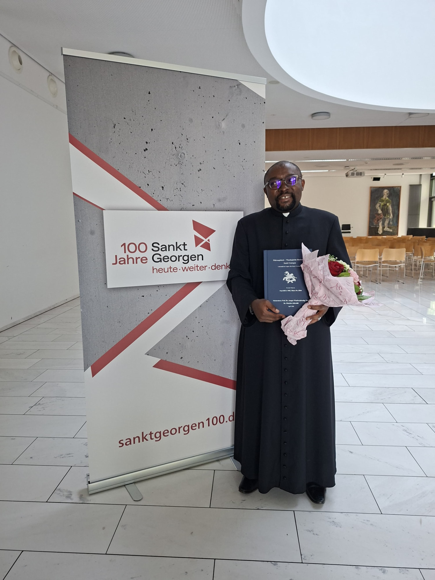 Congratulations: Rev Fr Paul Biya Ndi on his doctorate